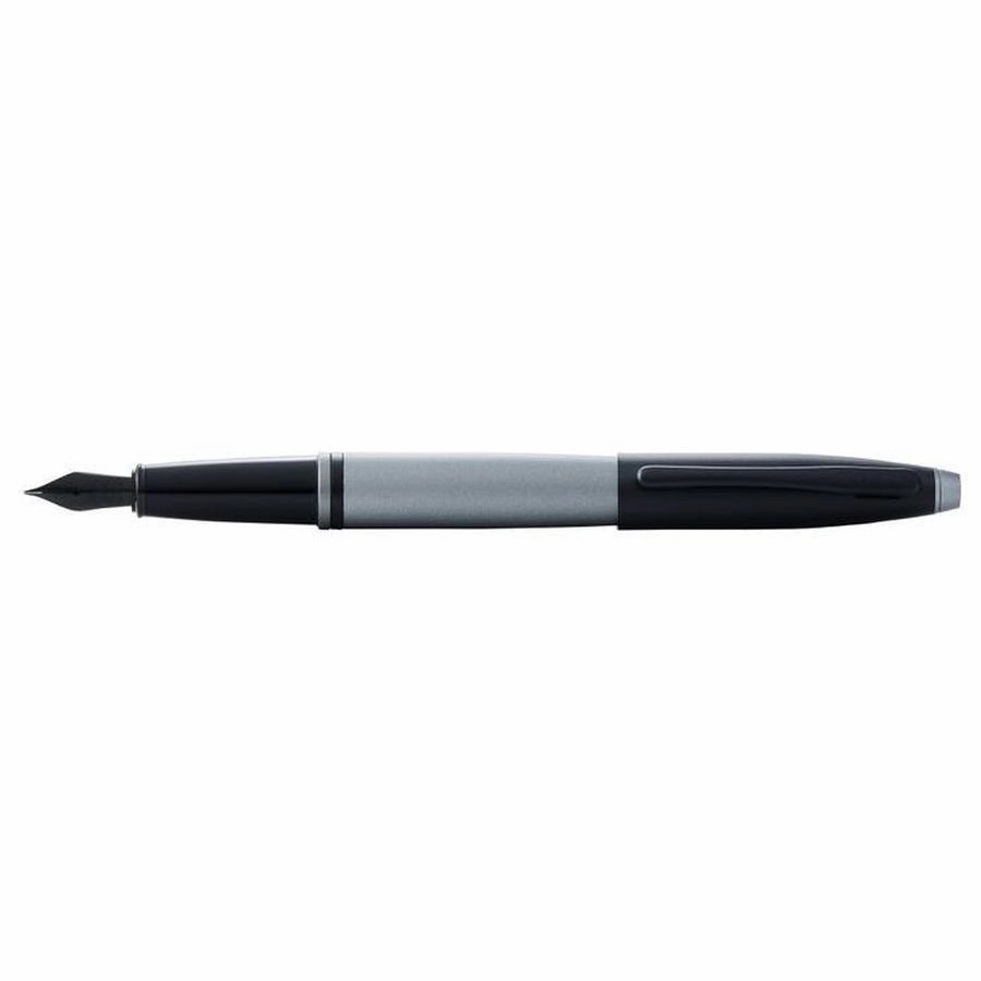Cross Calais Grey & Black Fountain Pen