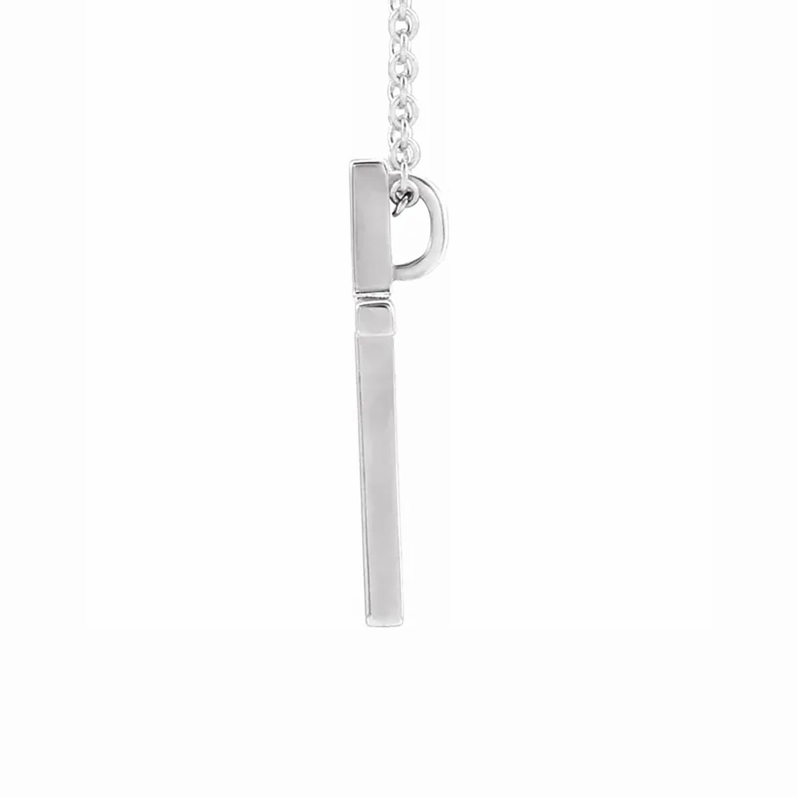 Cross Necklace in Sterling Silver