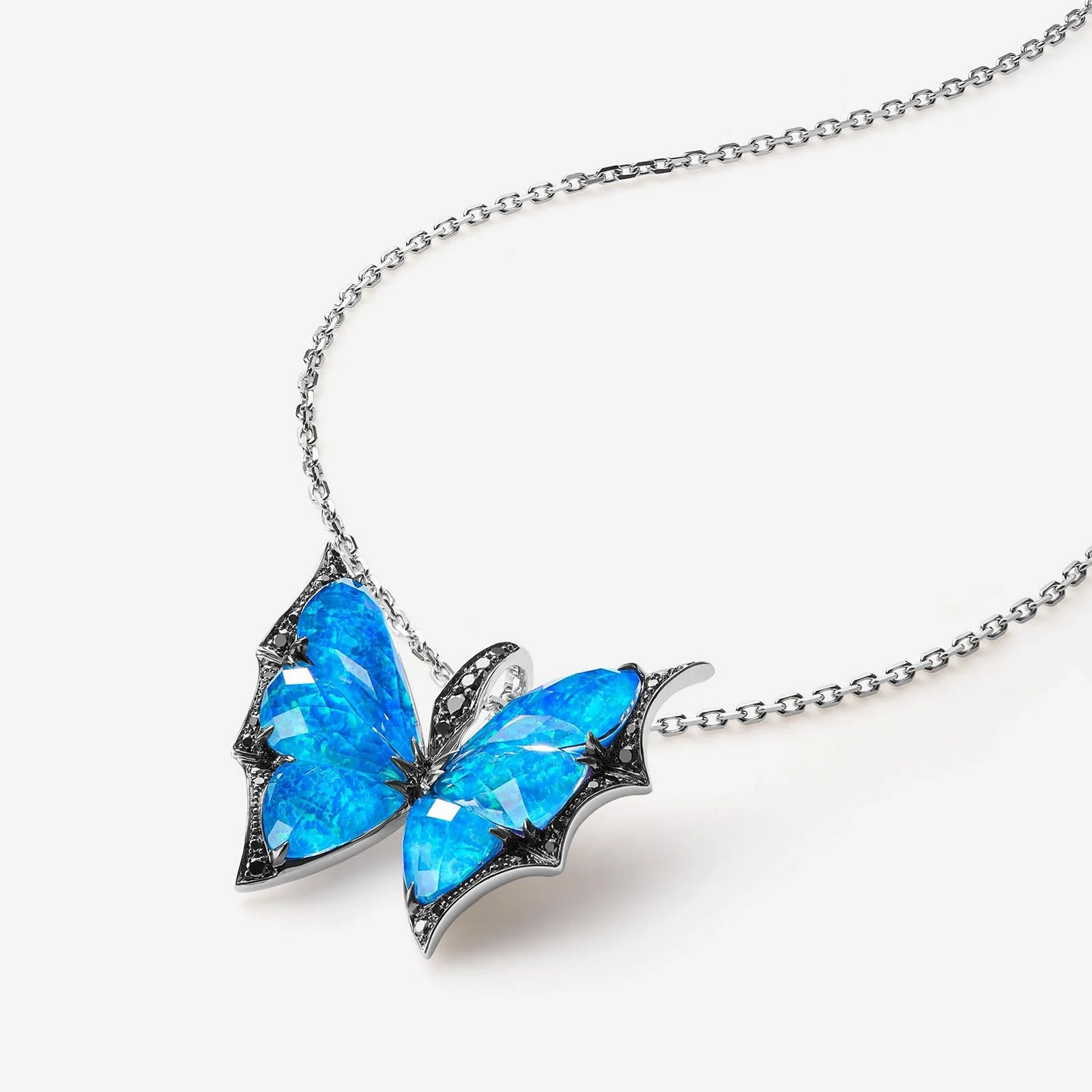 Crystal Haze Wing Pendant