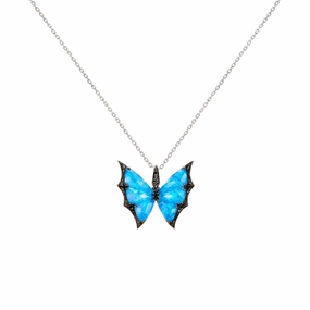 Crystal Haze Wing Pendant