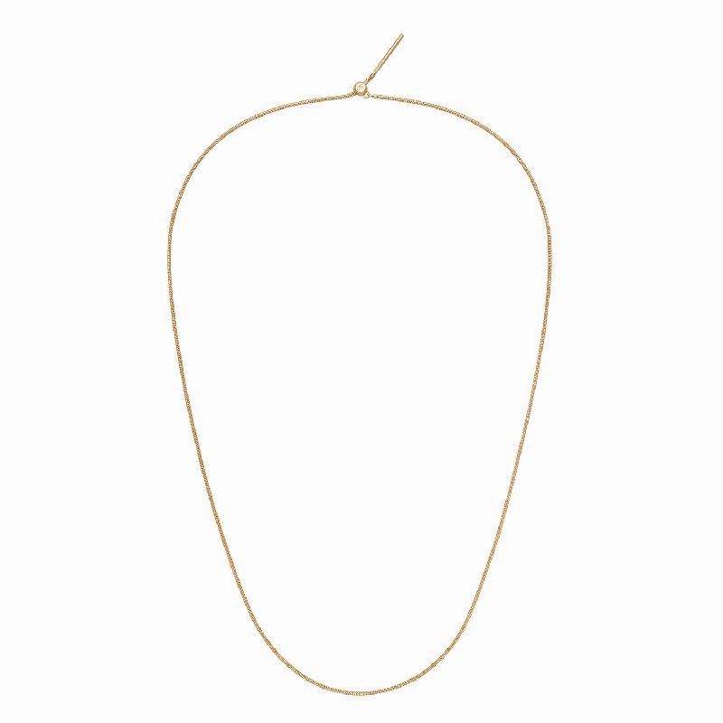 Daniel Wellington Charms Snake Necklace Gold