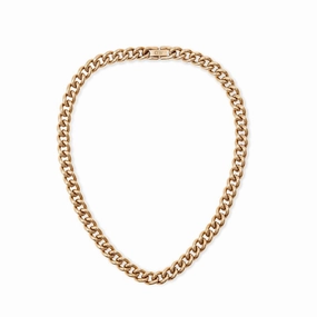 Daniel Wellington Chunky Chain Necklace Rose Gold