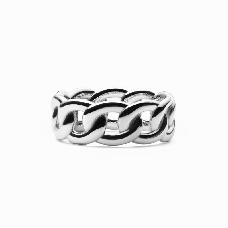 Daniel Wellington Chunky Chain Ring Silver