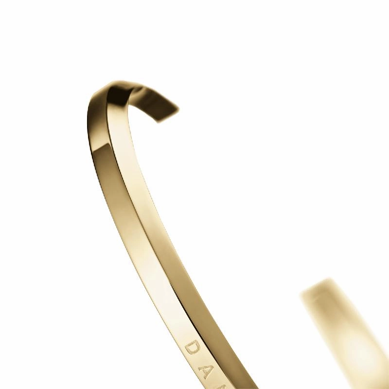 Daniel Wellington Classic Cuff Bangle Gold