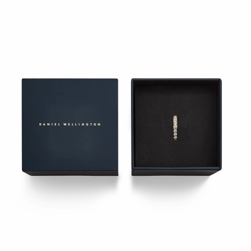 Daniel Wellington Crystal Hoop Earring Gold