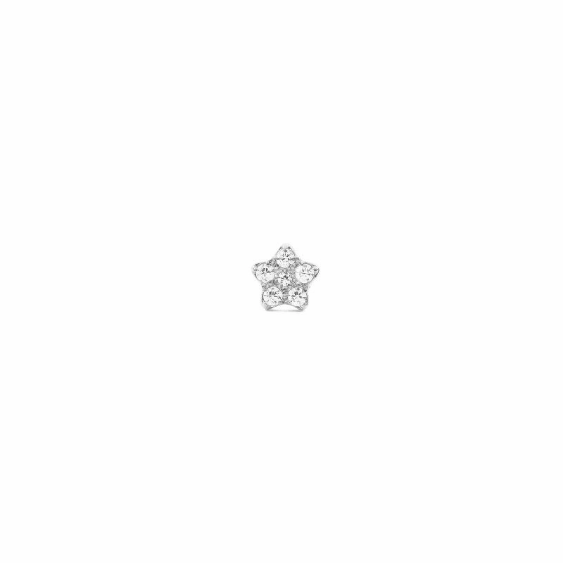 Daniel Wellington Crystal Star Stud Silver