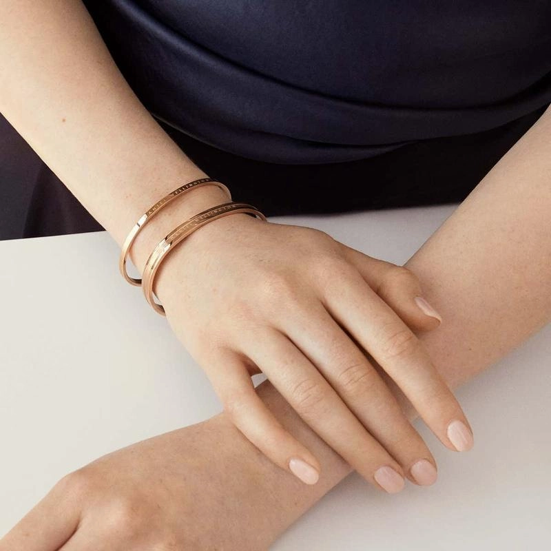 Daniel Wellington Elan Cuff Bangle Rose Gold