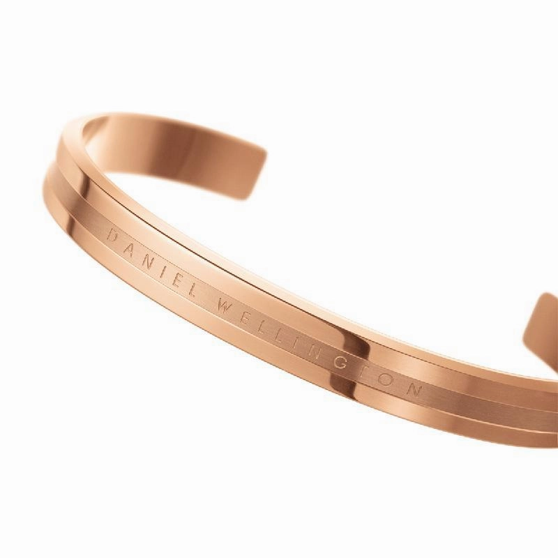 Daniel Wellington Elan Cuff Bangle Rose Gold