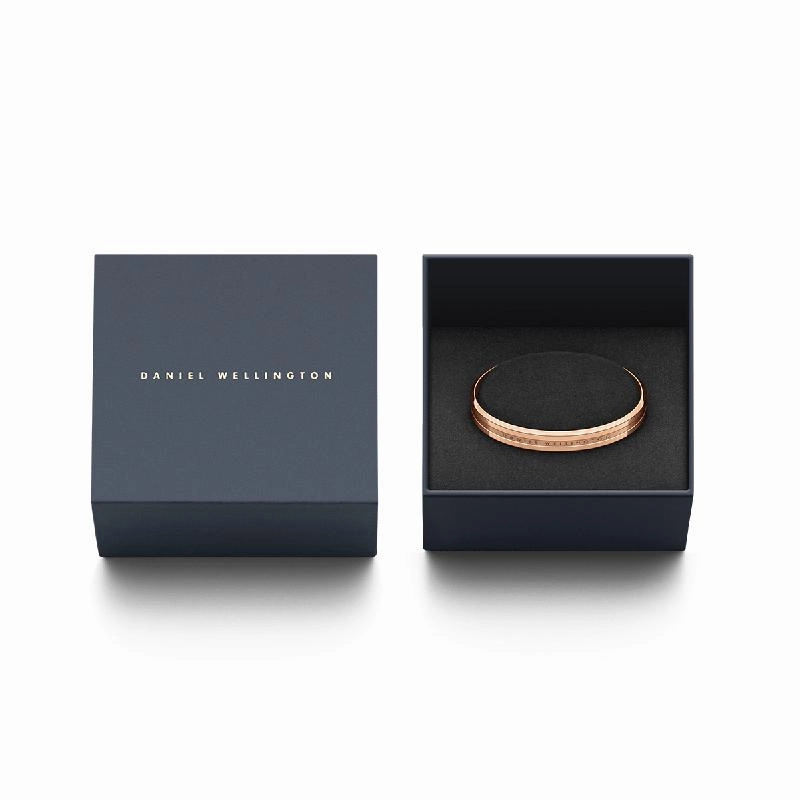 Daniel Wellington Elan Cuff Bangle Rose Gold