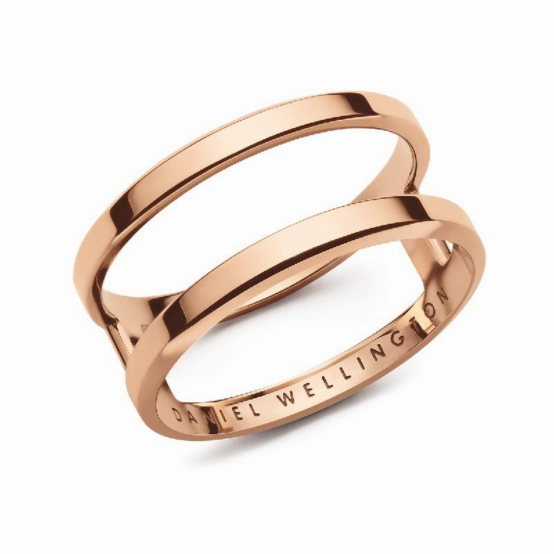 Daniel Wellington Elan Dual Ring Rose Gold