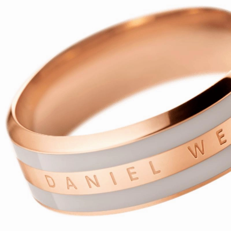 Daniel Wellington Emalie Ring Desert Sand Rose Gold