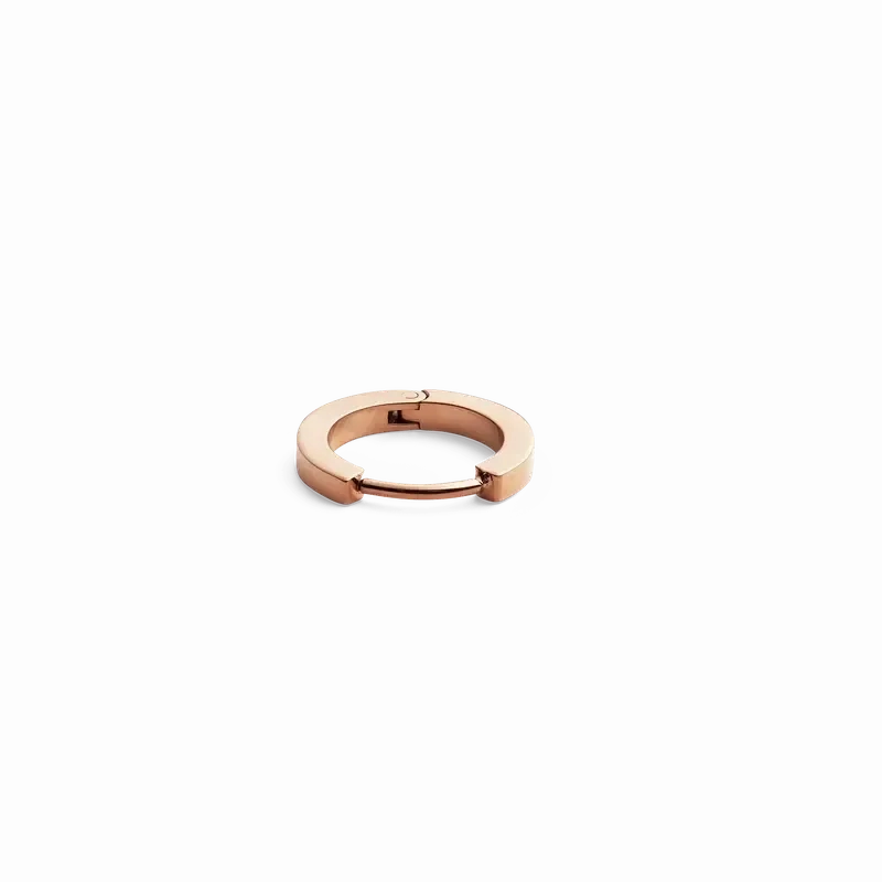 Daniel Wellington Hoop Earring Rose Gold