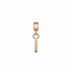 Daniel Wellington Letter I Charm Rose Gold
