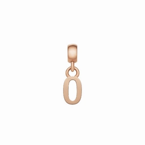 Daniel Wellington Letter O Charm Rose Gold
