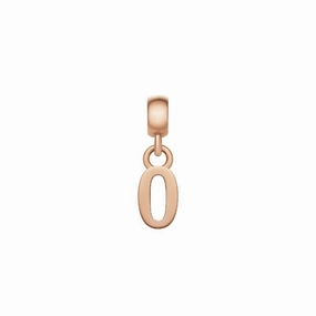 Daniel Wellington Number 0 Charm Rose Gold