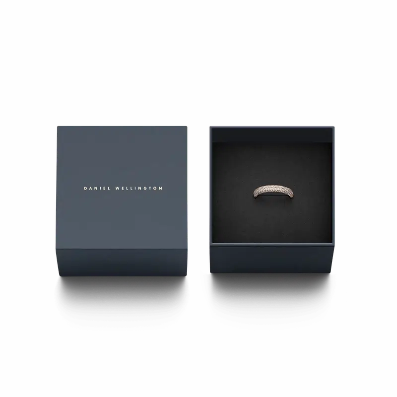 Daniel Wellington Pave Crystal Ring Rose Gold