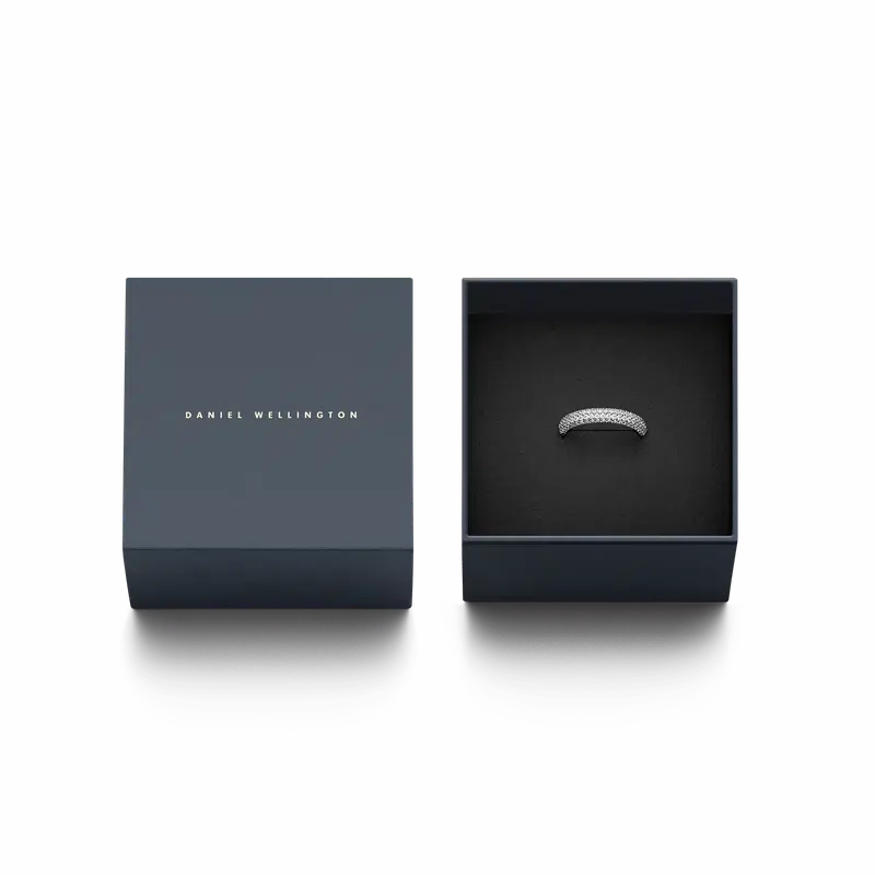 Daniel Wellington Pave Crystal Ring Silver