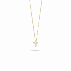 Diamond Baby Cross Pendant