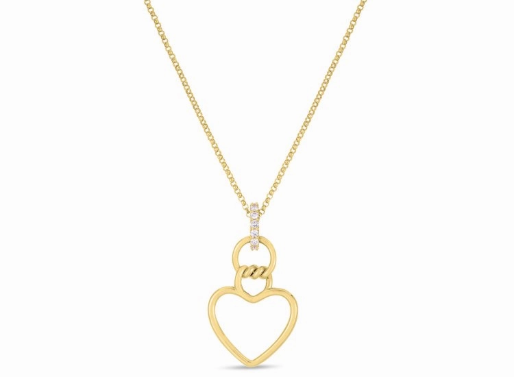 Diamond Cialoma Heart Pendant