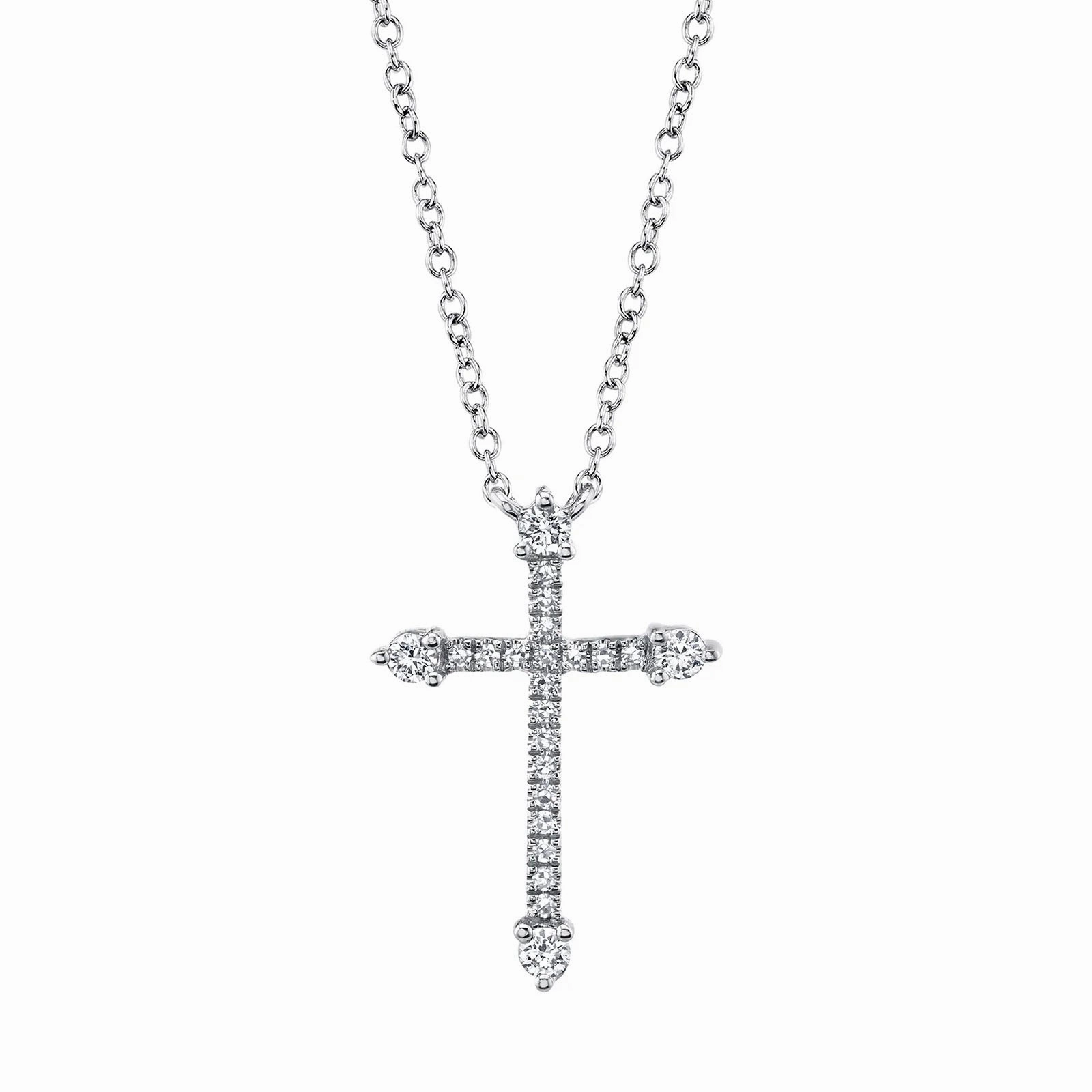 Diamond Cross Necklace