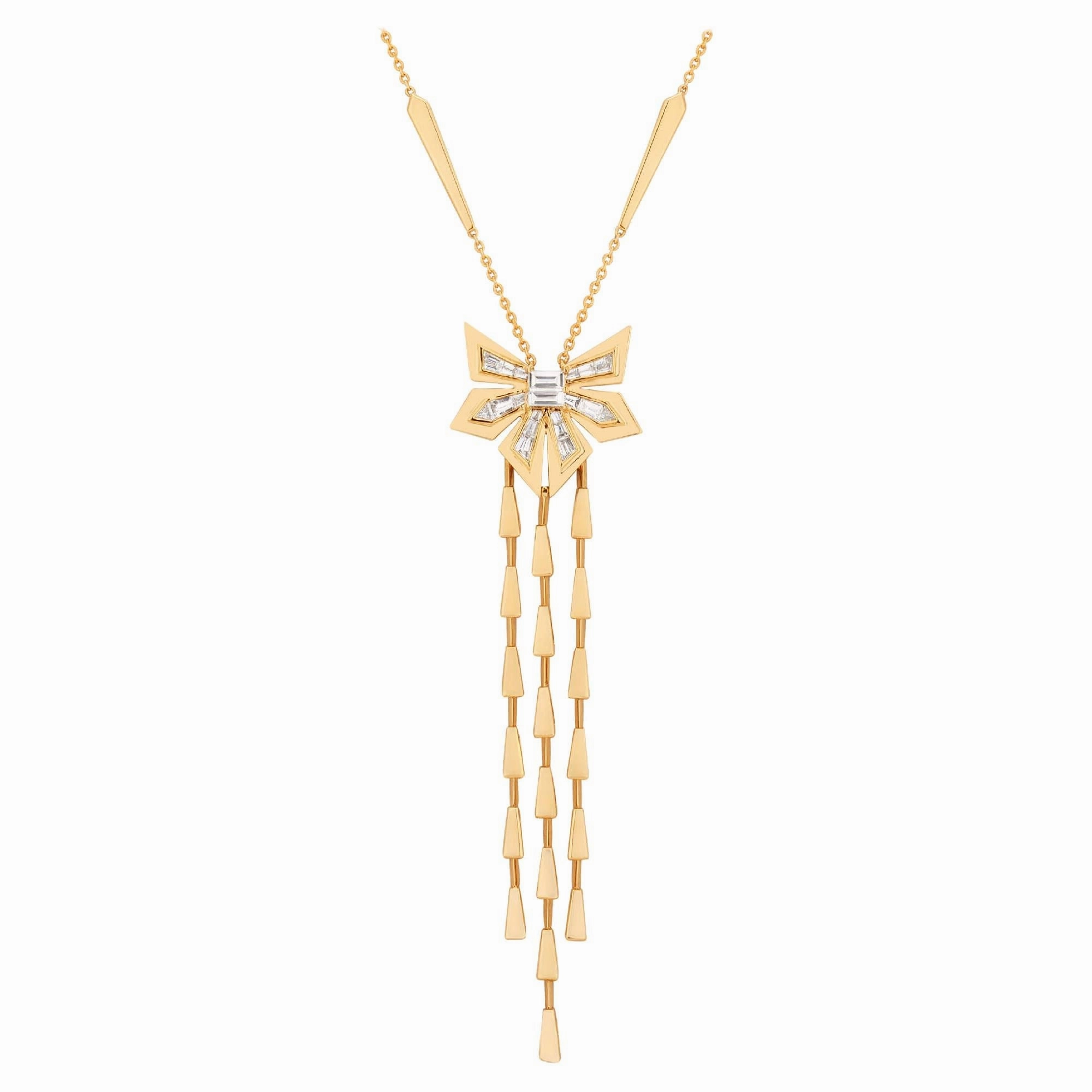 Diamond Dynamite Cascade Necklace
