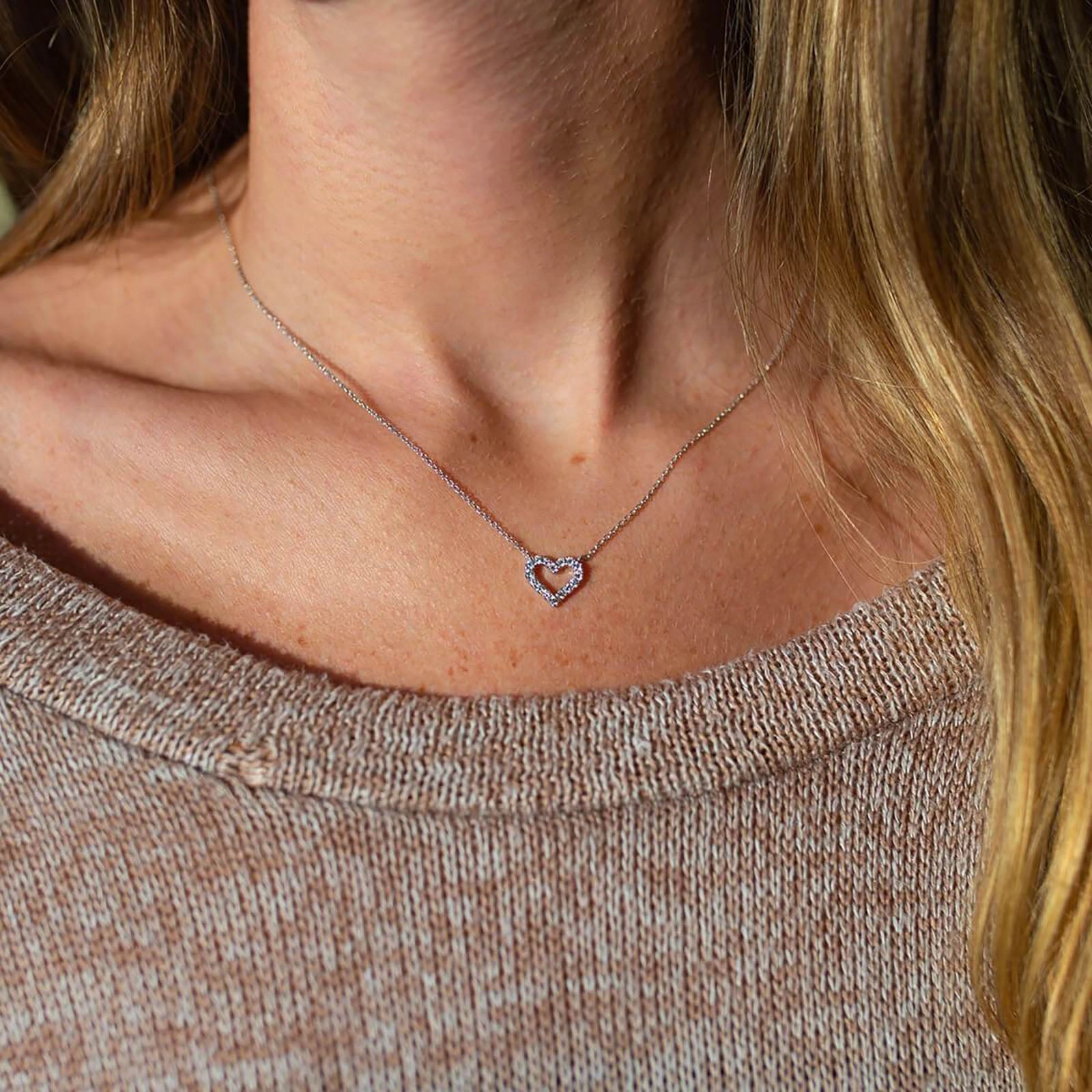 Diamond Heart Pendant