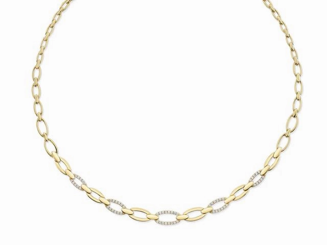 Diamond Link Necklace