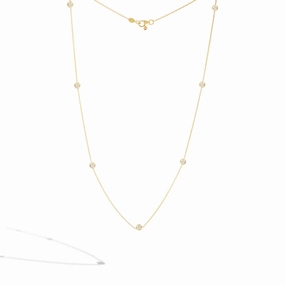 Diamond Station  Necklace