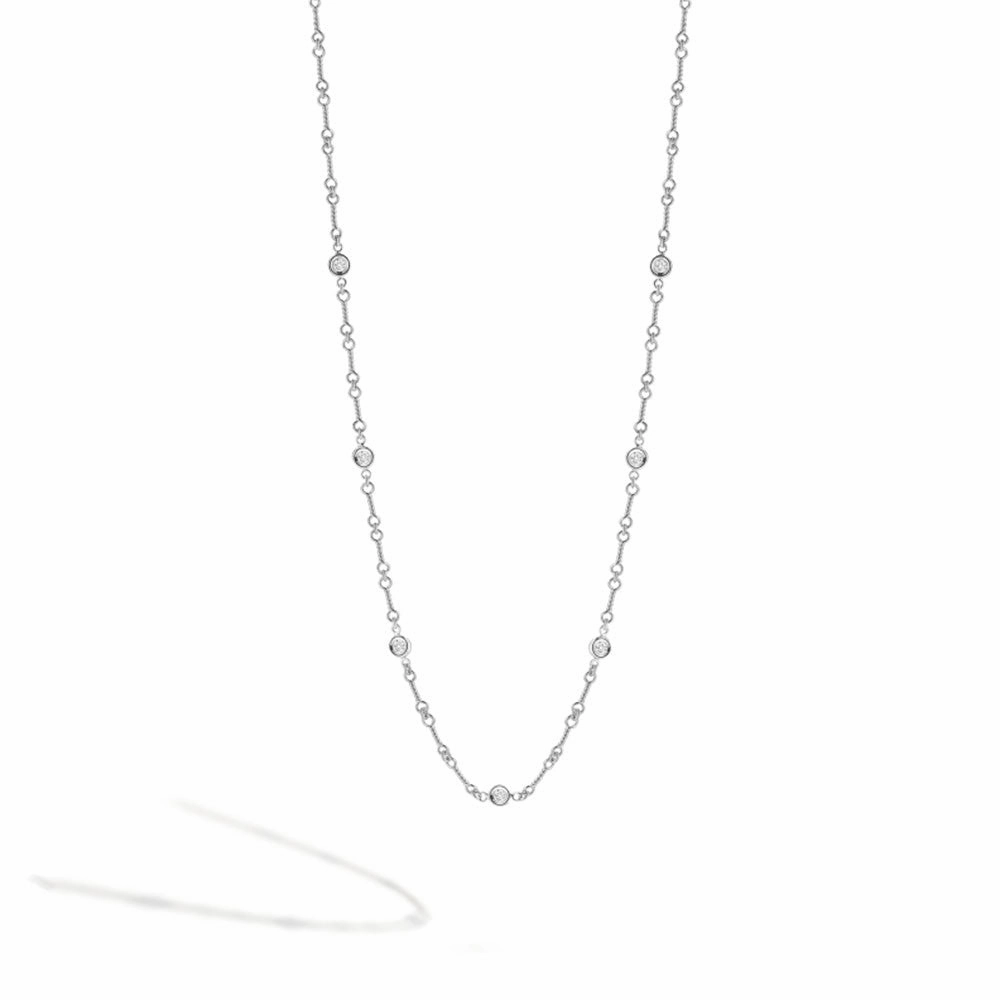 Diamond Station Necklace