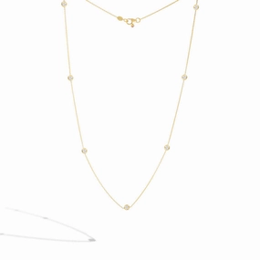 Diamond Station  Necklace