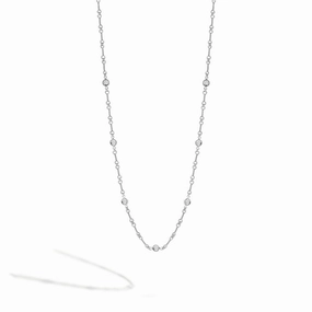 Diamond Station Necklace