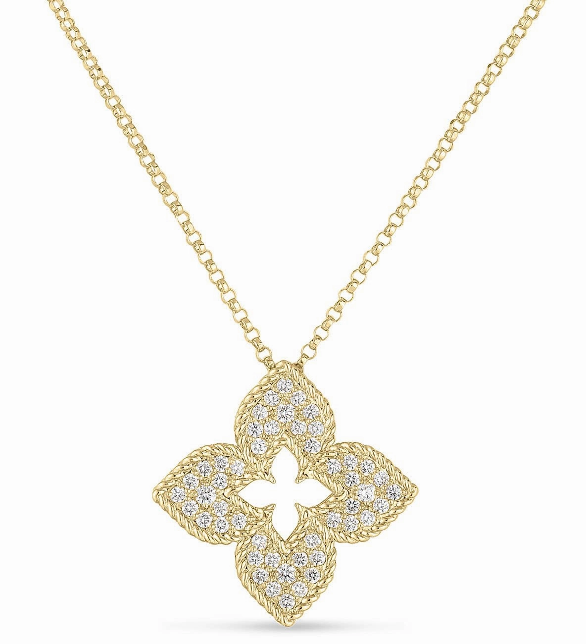 Diamond Venetian Prince Necklace