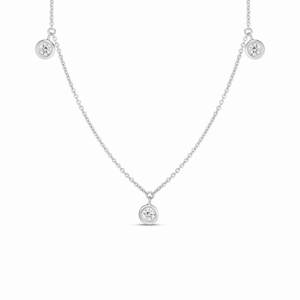 Diamonds by the Inch 3-Station Drop Necklace