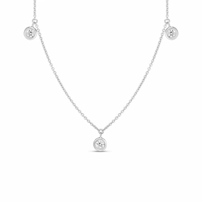 Diamonds by the Inch 3-Station Drop Necklace
