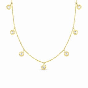 Diamonds by the Inch 7-Station Drop Necklace