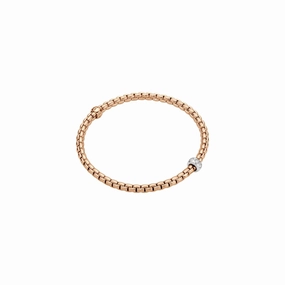Eka Bracelet Rse dia 0.12ct - 18ct Rose gold