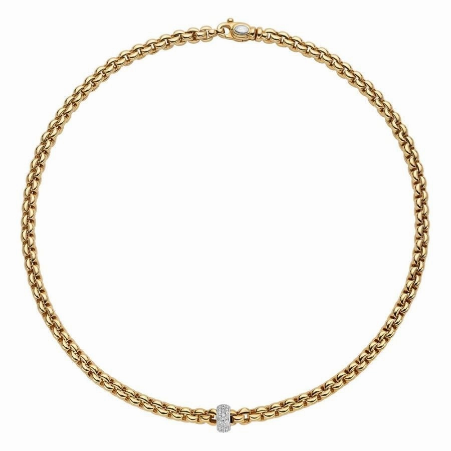 Eka Necklace - 18ct Yellow gold