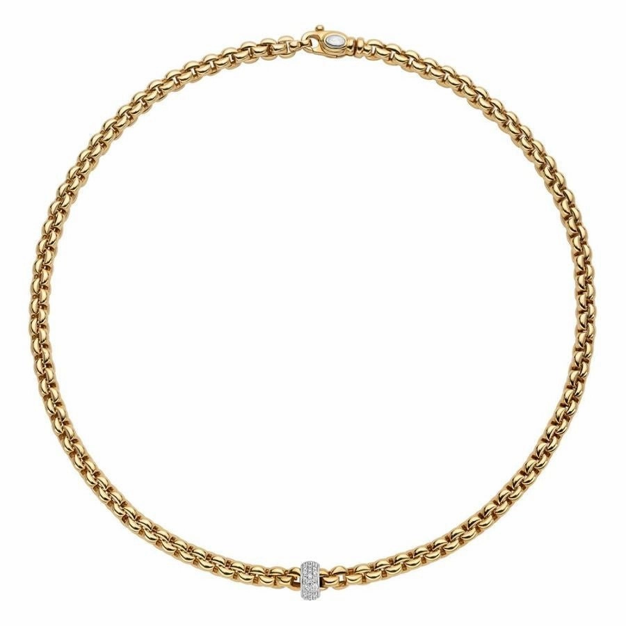 Eka Necklace - 18ct Yellow gold