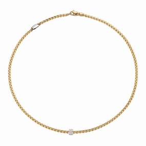 Eka Necklace - 18ct Yellow gold