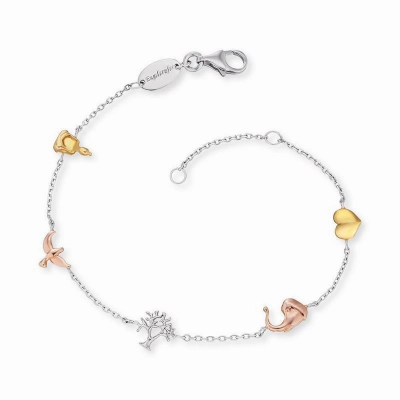 Engelsrufer 3 Tone Tree of Life Bracelet