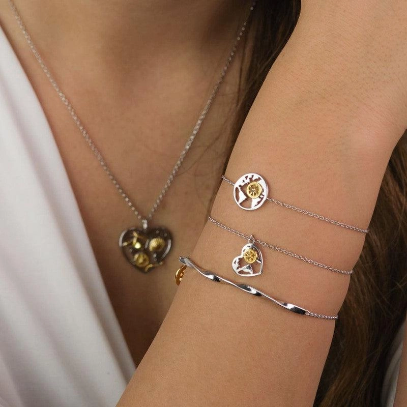 Engelsrufer Aloha Heart Bicolor Bracelet