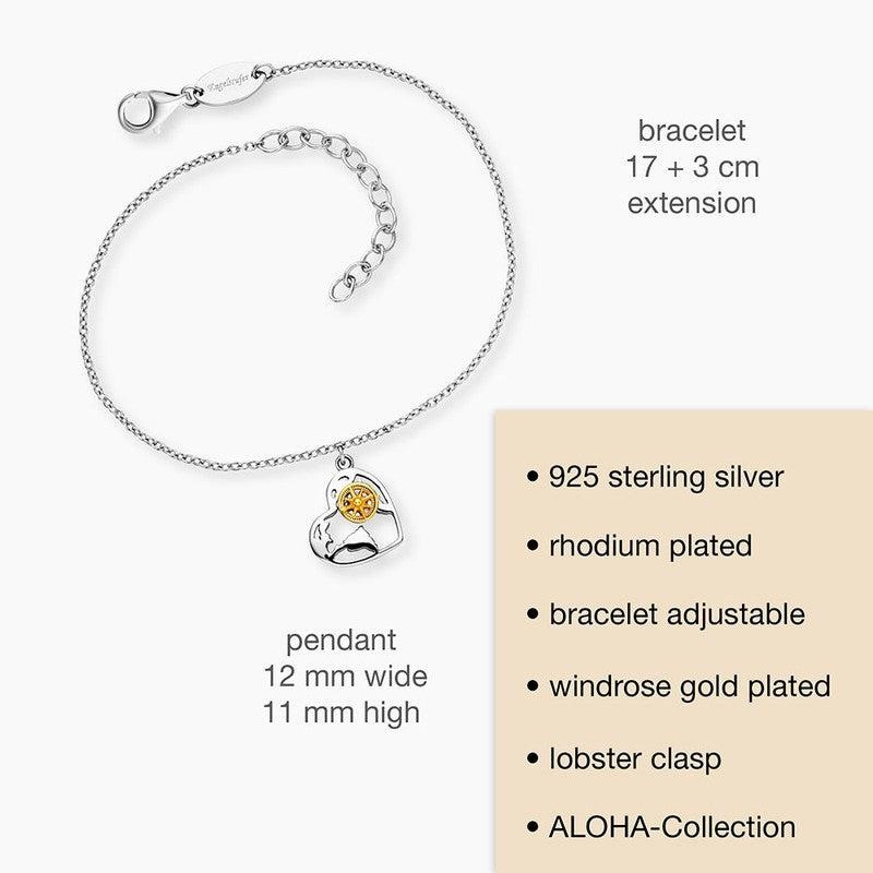Engelsrufer Aloha Heart Bicolor Bracelet