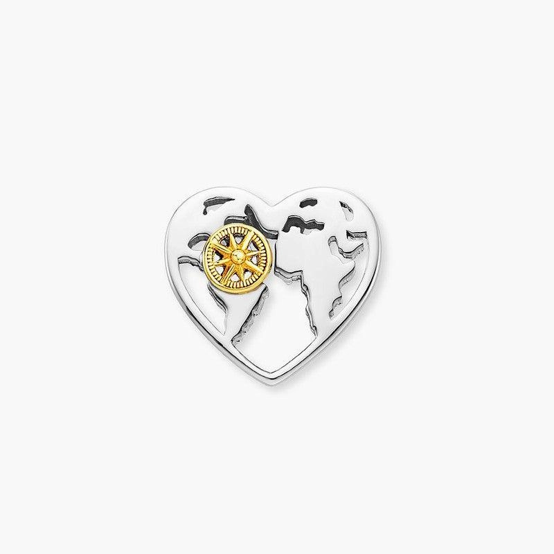 Engelsrufer Aloha Heart Bicolor Studs