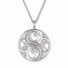 Engelsrufer Balance CZ Round Necklace