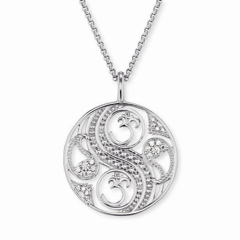 Engelsrufer Balance CZ Round Necklace
