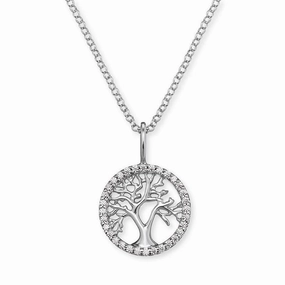 Engelsrufer CZ Tree of Life Necklace