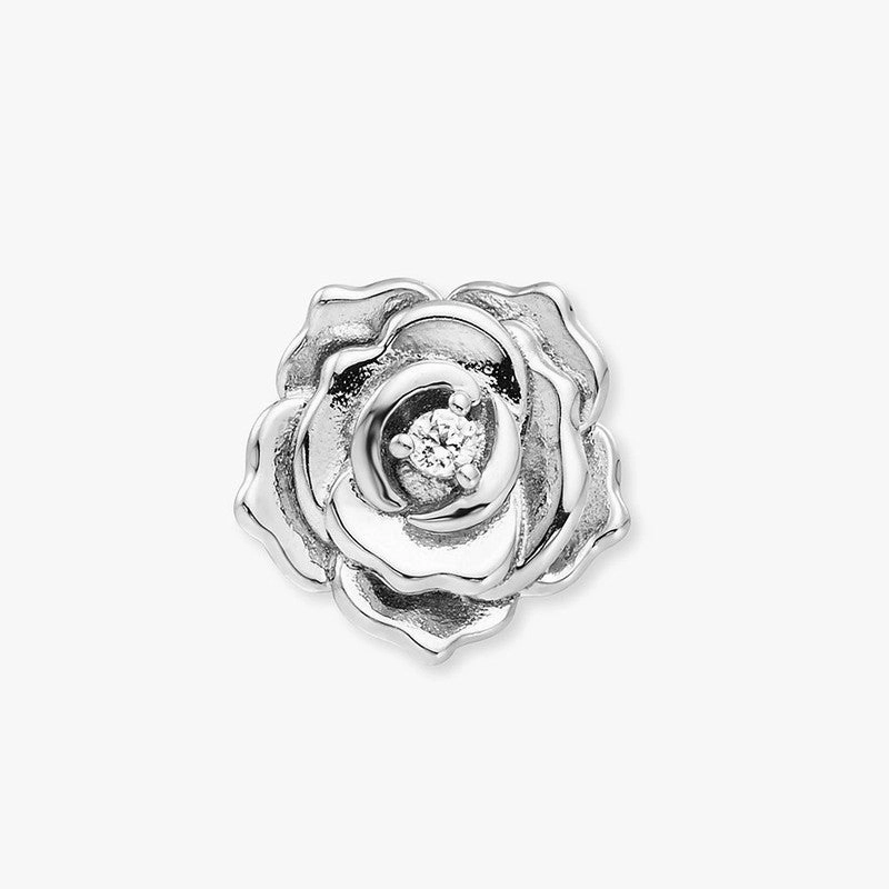 Engelsrufer Ear Studs Rose with Zirconia