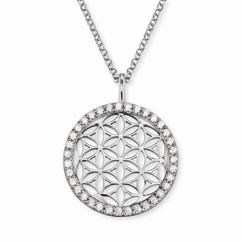 Engelsrufer Flower Of Life CZ Necklace