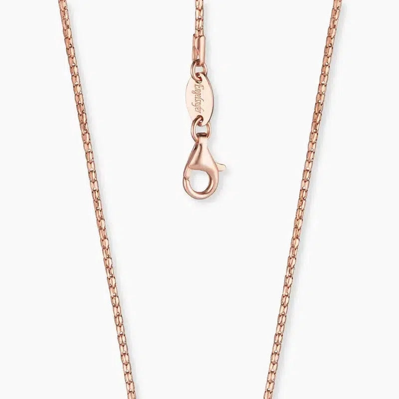 Engelsrufer Korean Chain Necklace - Rose Gold