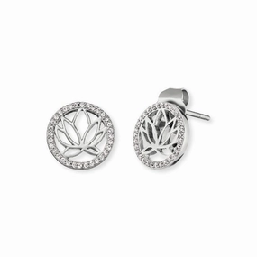 Engelsrufer Lotus Stud Earrings